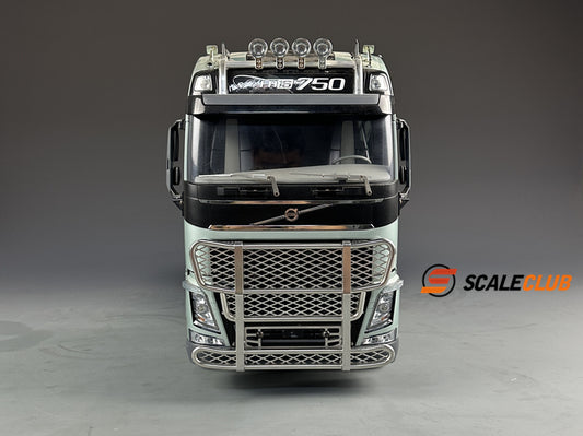 Scaleclub Tamiya 1/14 Volvo FH750 OP metal bumper cattle pen animal pen