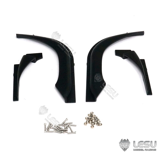 1/14 truck modified model engineering vehicle TGS wheel eyebrow wide body ABS mold production DIY Tamiya LESU