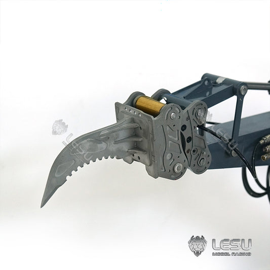 LESU 1/14 Engineering Hydraulic Excavator CAT 374F Modified Quick Release Straight Blade Ripper Attachment