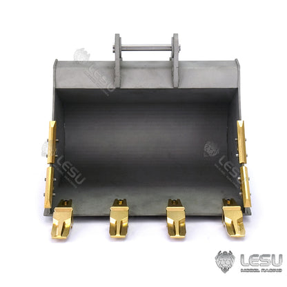 LESU 1/14 Excavator C374F original bucket DIY modified quick disassembly metal bucket
