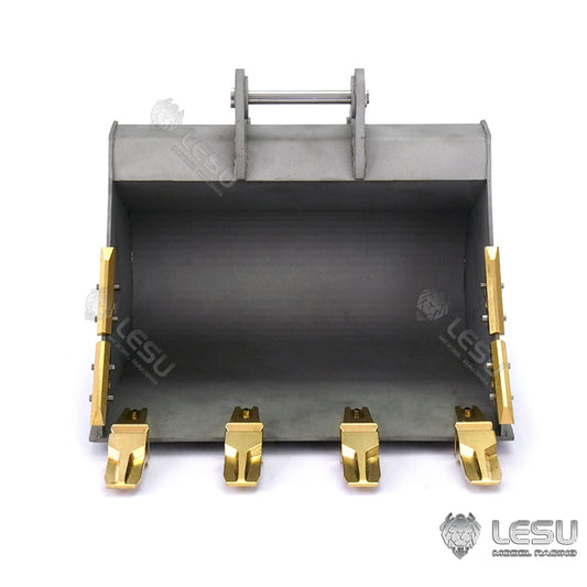 LESU 1/14 Excavator C374F original bucket DIY modified quick disassembly metal bucket
