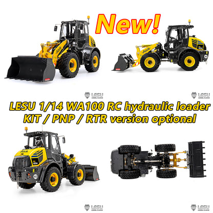 LESU 1/14 Aoue WA100M-8 Loader Hydraulic Return Steering 3+1 Valve RD-A0021