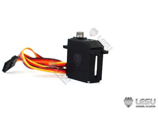 Digital Servo 12G/3.3KG Torque Servo LESU Model Titanium Metal Gear 12g Digital Servo