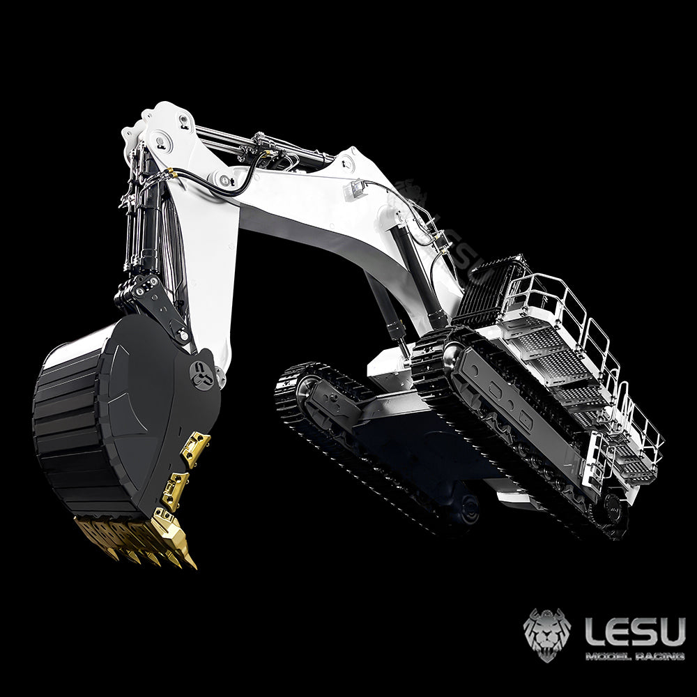 LESU 1/14 Hydraulic Remote Control Toy Heavy Duty Backhoe Excavator 4-Way Valve AOUE 9150