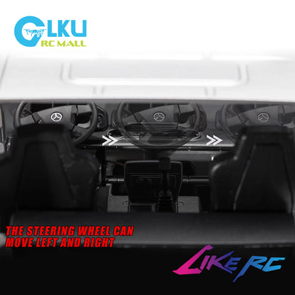 LIKERC 1/14 Mercedes-Benz Unimog U535 remote control car simulation alloy car model off-road climbing car model