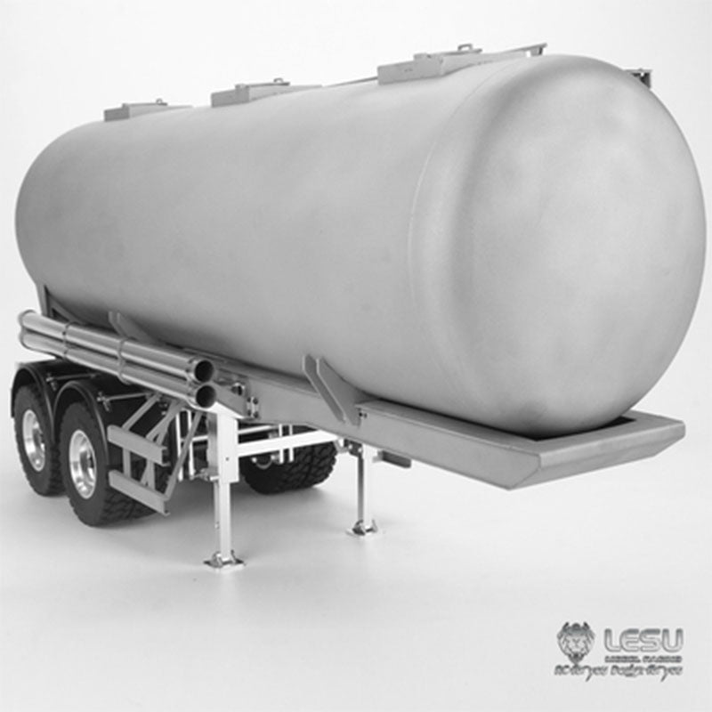 LESU 1/14 Tamiya tractor truck universal oil tank semi-trailer 20 feet 40 feet trailer