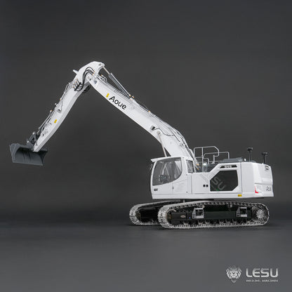 LESU 1/14 Engineering Remote Control Hydraulic Model CNC 7-way Directional Valve Aoue-945 Long Arm Excavator BA-B0034