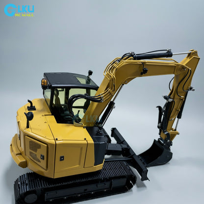 BMG 1/14 Metal Hydraulic Mini Remote Control Model CAT-308 RTR Thumb Clip Excavator