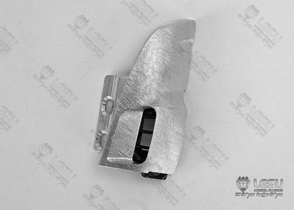 1/14 Truck Model R730 Front Grille Bumper Set Tamiya Tractor DIY Metal CNC Parts LESU