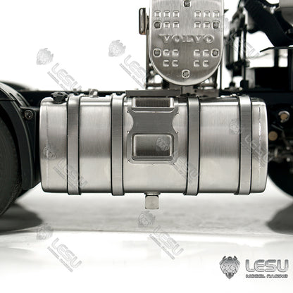 LESU 1/14 Tamiya Volvo 6X6 tractor truck model toy model metal chassis shell can be directly installed