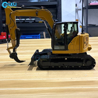 BMG 1/14 Metal Hydraulic Mini Remote Control Model CAT-308 RTR Thumb Clip Excavator