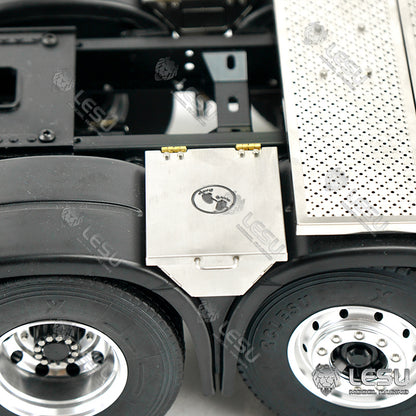 LESU 1/14 Truck Model Toy FH16 Heavy Towing Chassis 8X8 Full Drive Differential Lock Axle