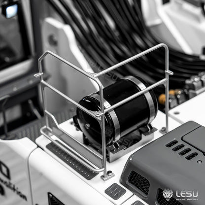 LESU 1/14 Fully Hydraulic Remote Control Model Simulation Excavator Aoue-LR960 Demolition Machine Excavator