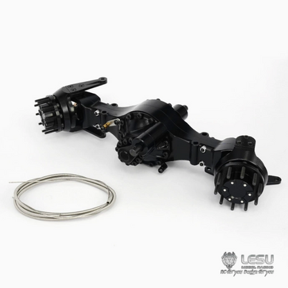 1/14 truck Tamiya tractor axle Q911 series differential lock mud axle model LESU