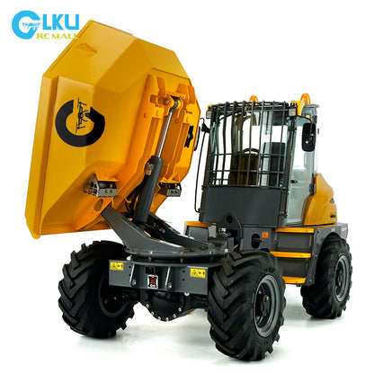 1/14 6MDX 4X4 articulated dump truck remote control model toy AOUE engineering dump truck Tamiya LESU