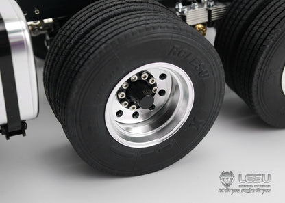 LESU 1/14 Tamiya Scania R620 R470 tractor truck 6X6 metal chassis tractor remote control toy model