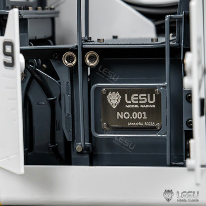 LESU 1/14 Fully Hydraulic Remote Control Model Simulation Excavator Aoue-LR960 Demolition Machine Excavator