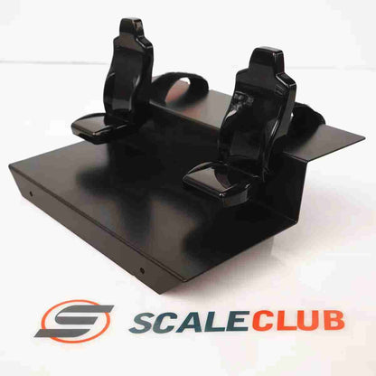SCALECLUB DTB-TY-1 for 1/14 Tamiya RC trailer truck steering gear front storage line metal floor upgrade modification parts