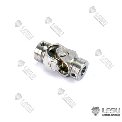LESU 1/14 truck Tamiya tractor spline drive shaft stainless steel welding CVD universal joint coupling climbing car