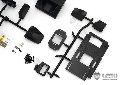 LESU 1/14 engineering excavator modified seat simulation mold cab suitable for crawler excavators and wheeled excavators