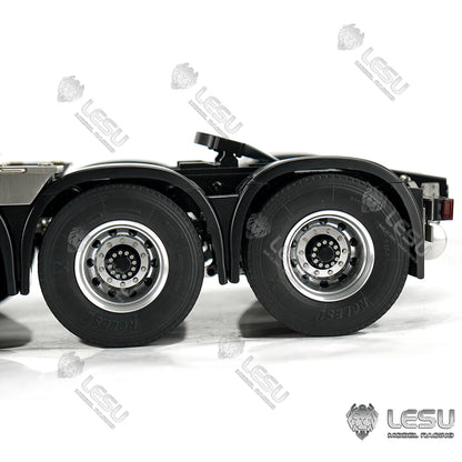 LESU 1/14 Truck Model Toy FH16 Heavy Towing Chassis 8X8 Full Drive Differential Lock Axle