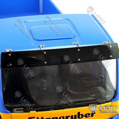 LESU 1/14 MAN TGS full drive 6X6 high torque hydraulic three-way bucket dump truck model truck