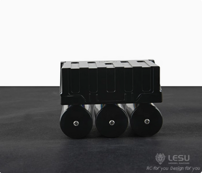 1/16 truck tractor DIY German bruder modified 70002 simulation battery box gas tank RC car model