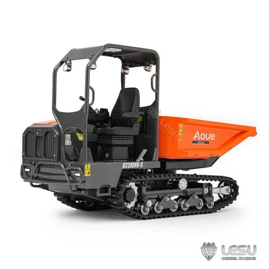 1/14 LESU New Product — KC300HR-5 Metal RC Mini Tracked Dumper