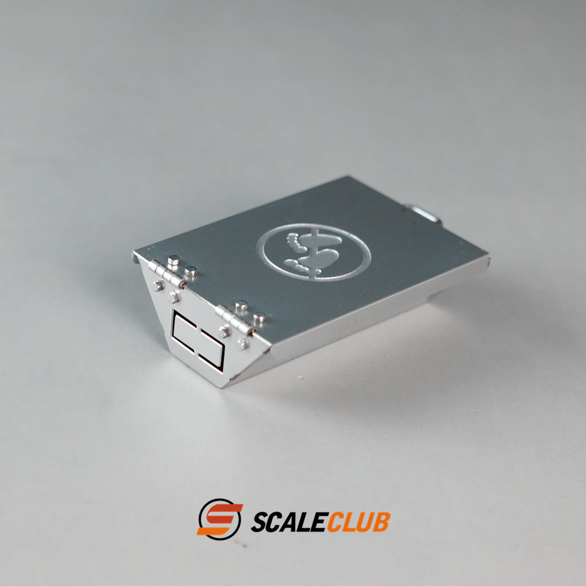 Scaleclub Metal Fender Tool Box for Tamiya LESU 1/14 RC Tractor Truck Container Truck Model Toy Upgrade Modified Parts