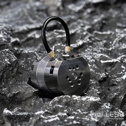 LESU 1/14 construction machinery model excavator all-metal hydraulic turntable oil slip ring