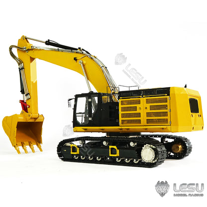 LESU 1/14 CAT 374F Heavy Excavator Remote Control Hydraulic Excavator Model Toy Full Metal Simulation Model