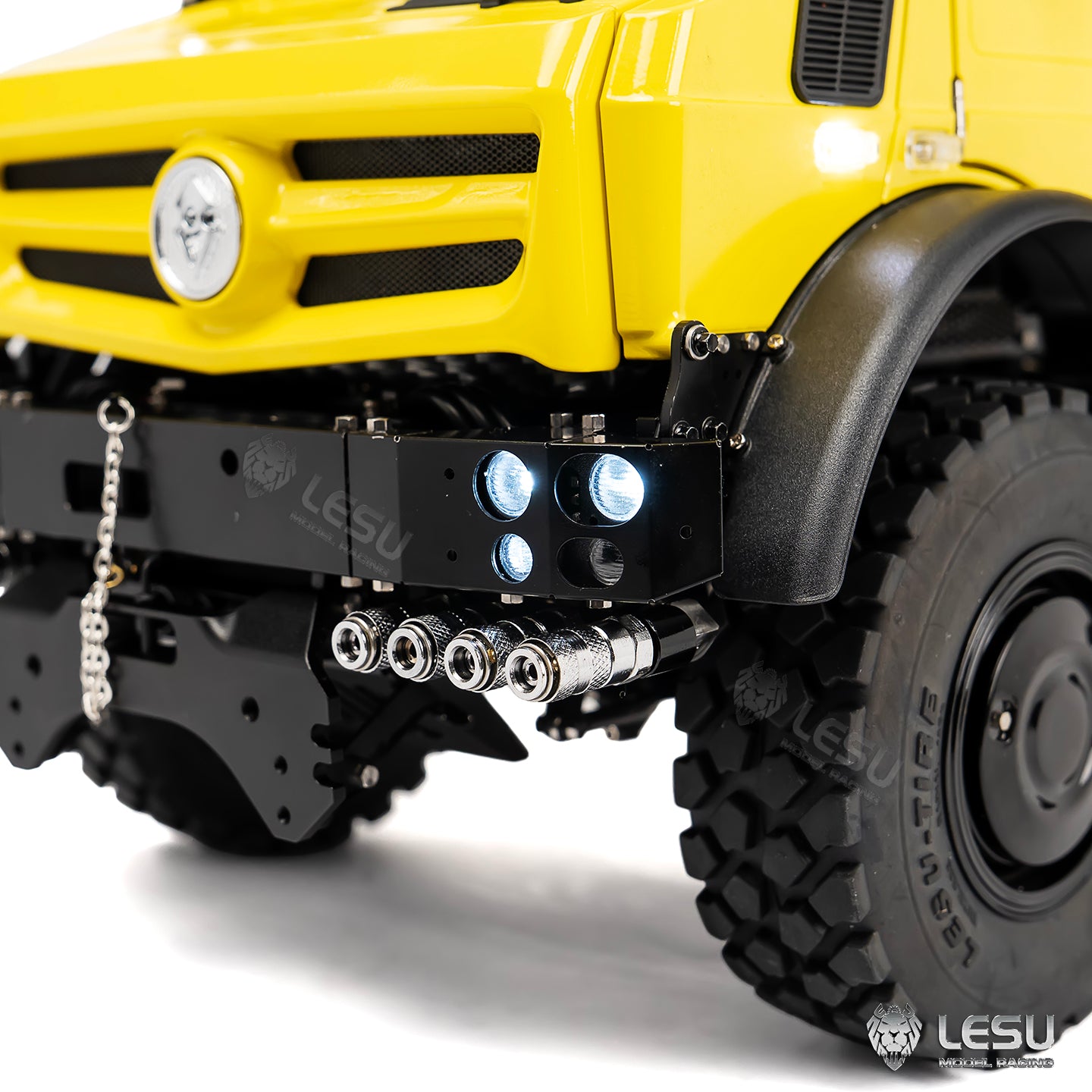 1/14 MT-44023 All-Metal Hydraulic All-Terrain Light Truck — CNC Body, Portal Axles with Hub Reduction