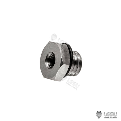 LESU 1/14 Engineering Machinery Truck Universal Hydraulic Model M5 Nozzle Breathable Plug Y-1519-M5