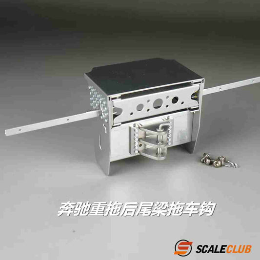 Scaleclub Metal Tail Beam Tail Hook ZTWL-BZ-1 Upgrade Parts for 1/14 Tamiya LESU 3363 1851 RC Heavy Duty Tractor Truck Model Toy