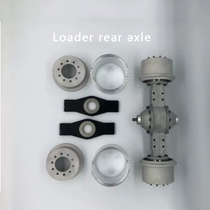 XDRC 1/14 loader articulated truck model axle wheel side reduction axle set