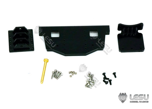 Tamiya 1/14 tractor front hook bumper mud head RC military truck DIY modified accessories car model LESU