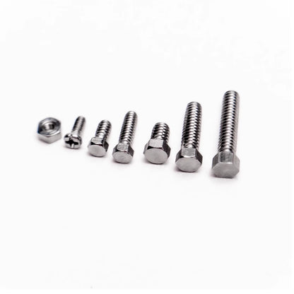 Precision machining 304 high strength non-standard M1.6 M2.0 hexagonal screws