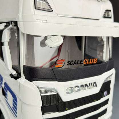 SCALECLUB 1:14 Scania 770S upgraded with windshield wipers, gravel guard and front windshield guard