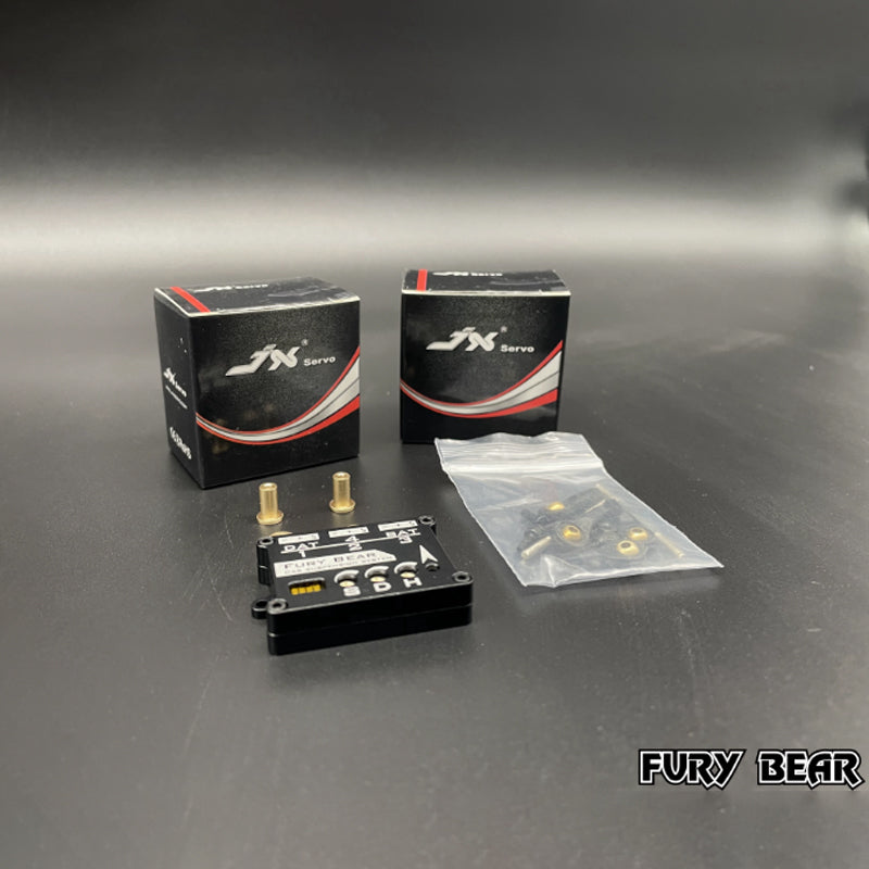 Nooxion 1/14 scale model for Tamiya remote control truck axle suspension system