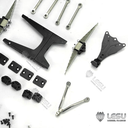 1/14 truck rear suspension assembly 9MM heightened X-8017 Tamiya tractor mud head full metal accessories LESU