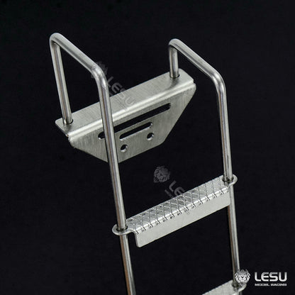 LESU 1/14 Tamiya Truck 8*8 Dump Truck Accessories Modified Stainless Steel Ladder G-6261