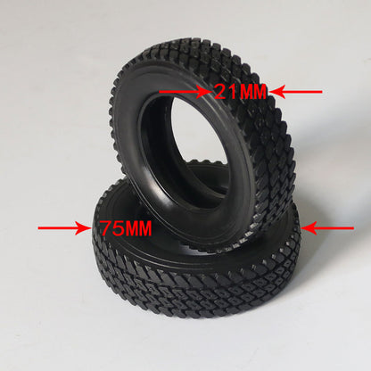JD Model JDM-9D tractor head 75MM narrow tire suitable for 1/14 tractor trailer trailer