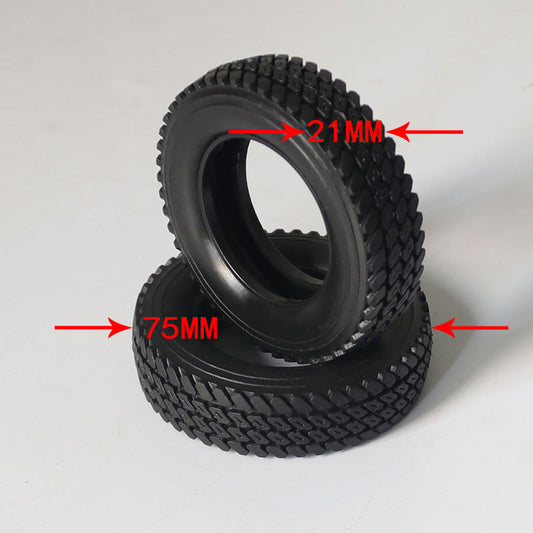 JD Model JDM-9D tractor head 75MM narrow tire suitable for 1/14 tractor trailer trailer