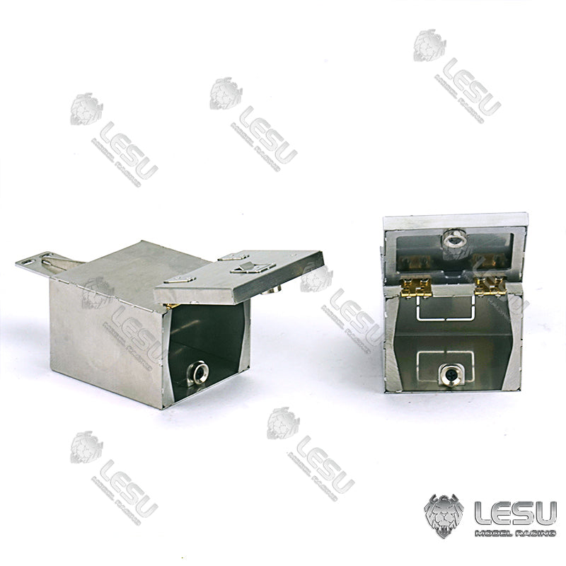 1/14 Truck Tool Box Simulation Accessories G-6255 Rayspeed Truck Metal Upgrade Parts LESU Model