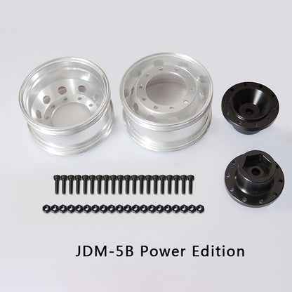JDMODEL JDM-5 Metal Front Wide Hub for 1/14 RC Traction Truck Model Toy Bearing or Power Hub