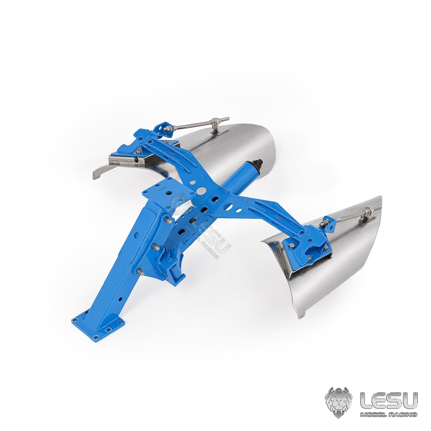 LESU 1/14 Tractor‑Compatible Hydraulic Two‑way Reversible Plow AT‑C0072, Metal Tractor Accessory