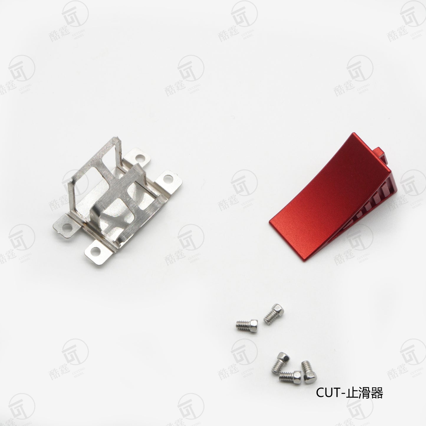 CUT model anti-slip alloy anti-slip base suitable for 1:14 and other scale model cars