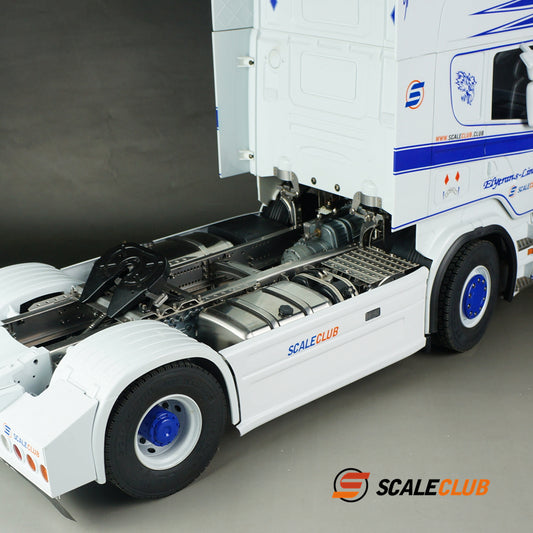 1 pair of Scaleclub universal RC Tamiya LESU 1/14 R470 R730 truck toy model two-axis side panels spoiler wind deflector