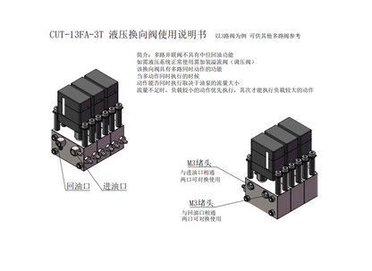 CUT-13FA Hydraulic Model Multi-way Reversing Valve 2-7 Way Multi-way Valve Hydraulic Engineering Model