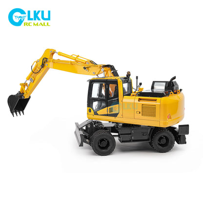 DKMODEL 1/12 PW180 Wheeled RC Hydraulic Excavator